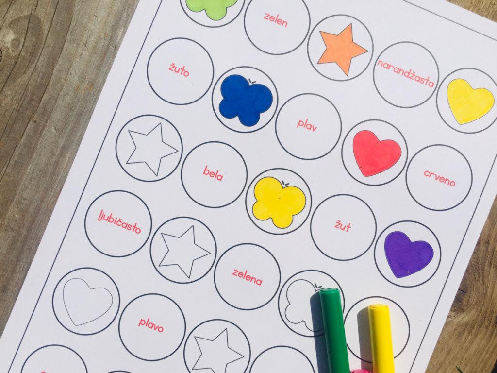 How to DIY Serbian language flashcards using bottle caps