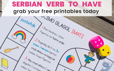 Serbian Verb to Have – Free Printables for Kids