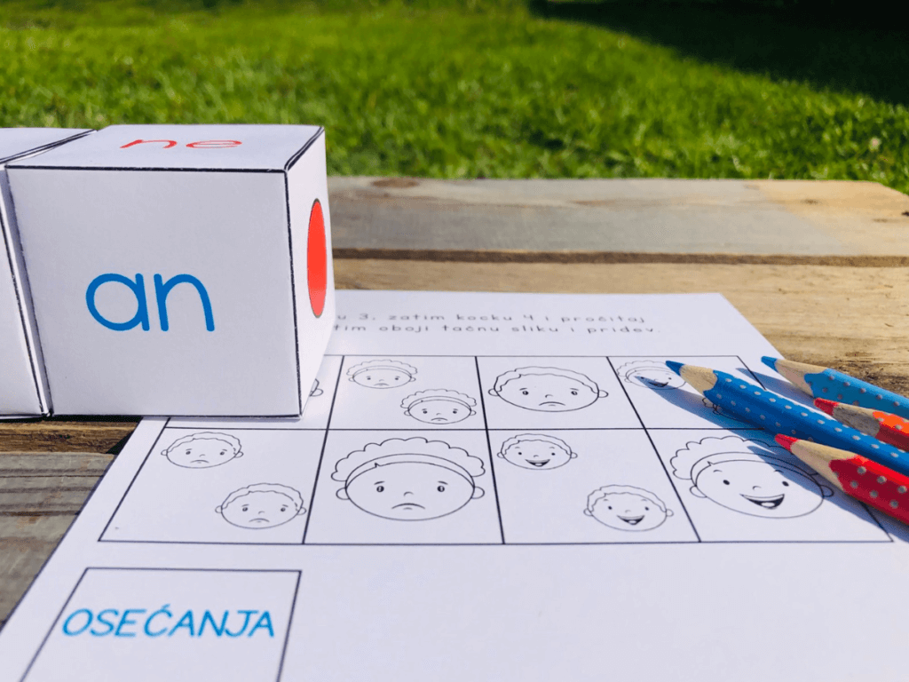 hands on activity to learn Serbian