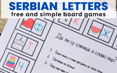 Board Games, Serbian Letters