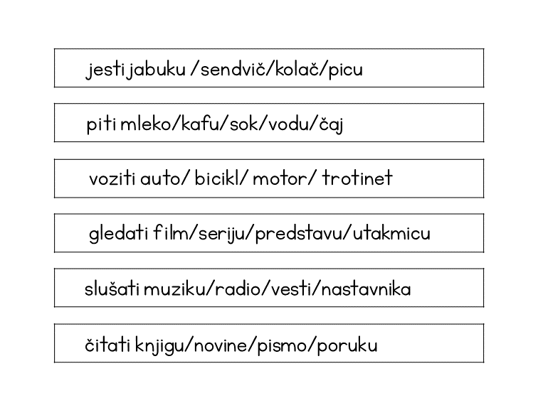 Final challenge
Daily activities sentence-building practice